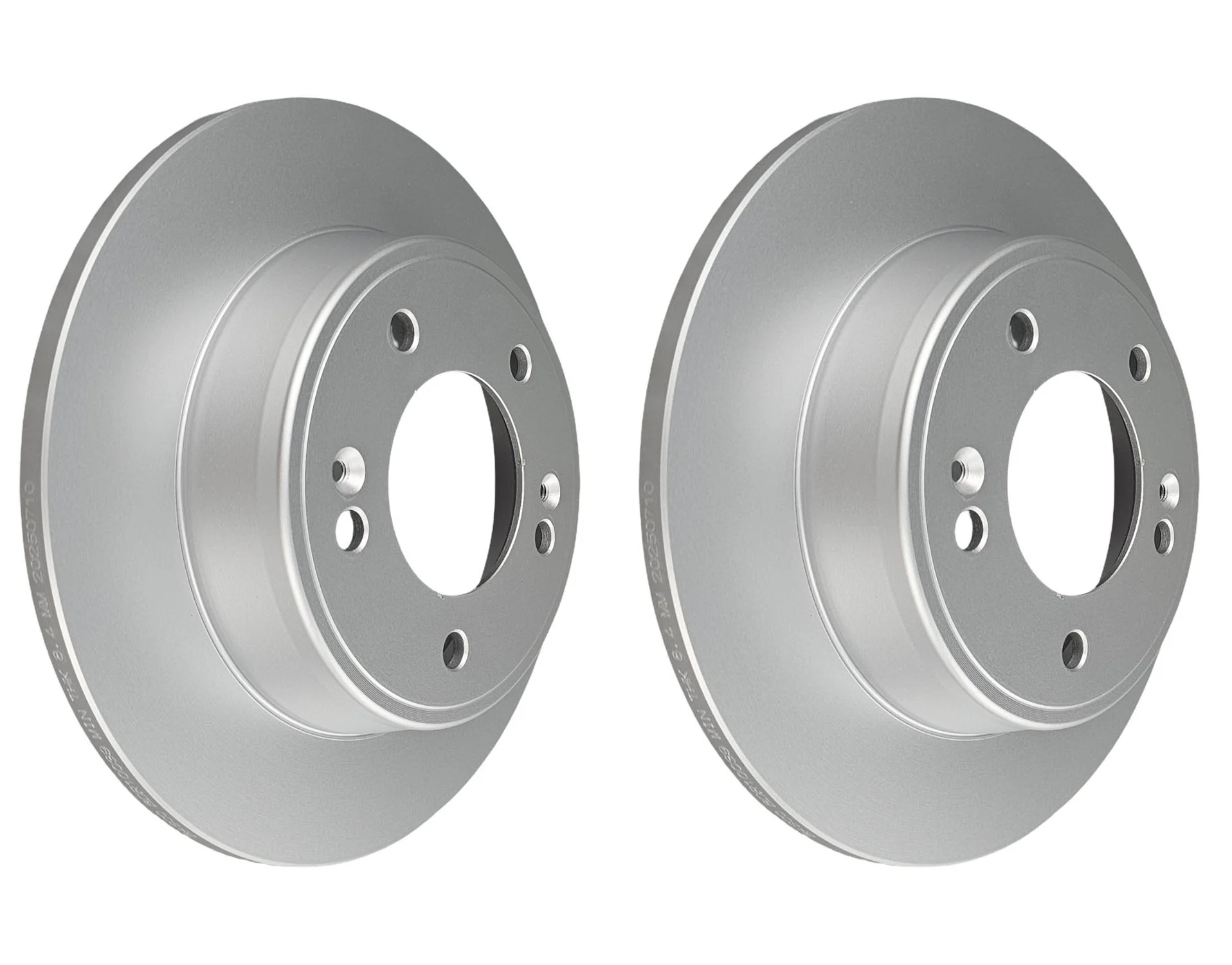 2 x Rear Disc Brake Rotor for Hyundai Elantra MD AD, i30 PD GD FWD - 262mm OD