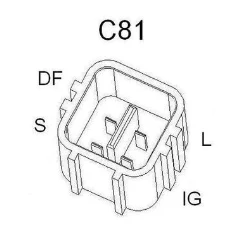 Alternator for Toyota Corolla ZRE182 1.8L 2ZRFE 2012-2018 80A Check Plug 4-Pin - Image 5