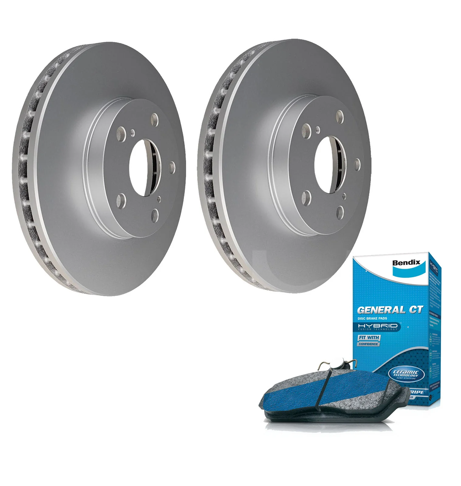 Bendix Front Brake Pads + Rotors for Toyota Camry VCV VDV Vienta MCV BRK1056-BDX