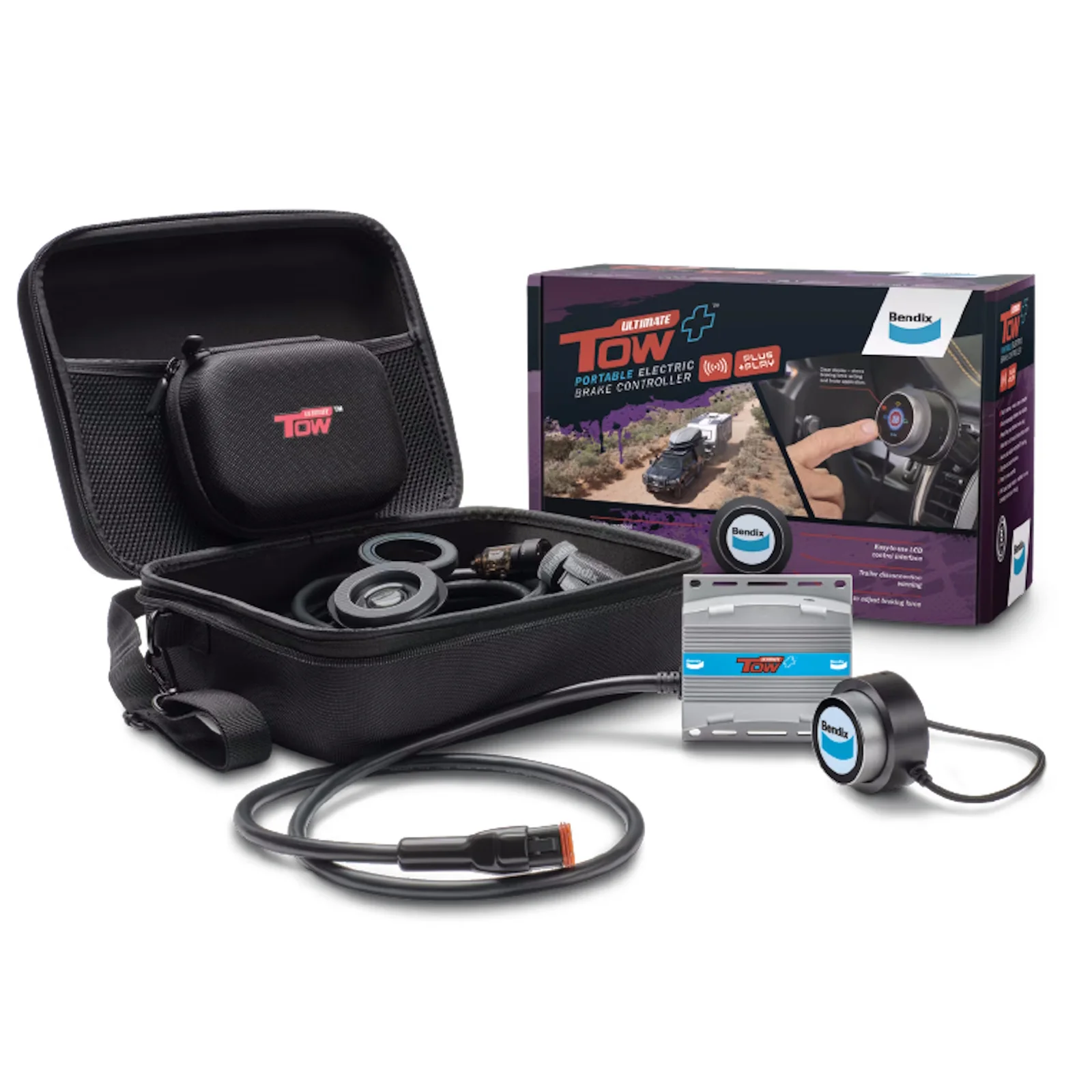 Bendix Ultimate Tow Plus Portable Electric Brake Controller - ULTTOWPLUS