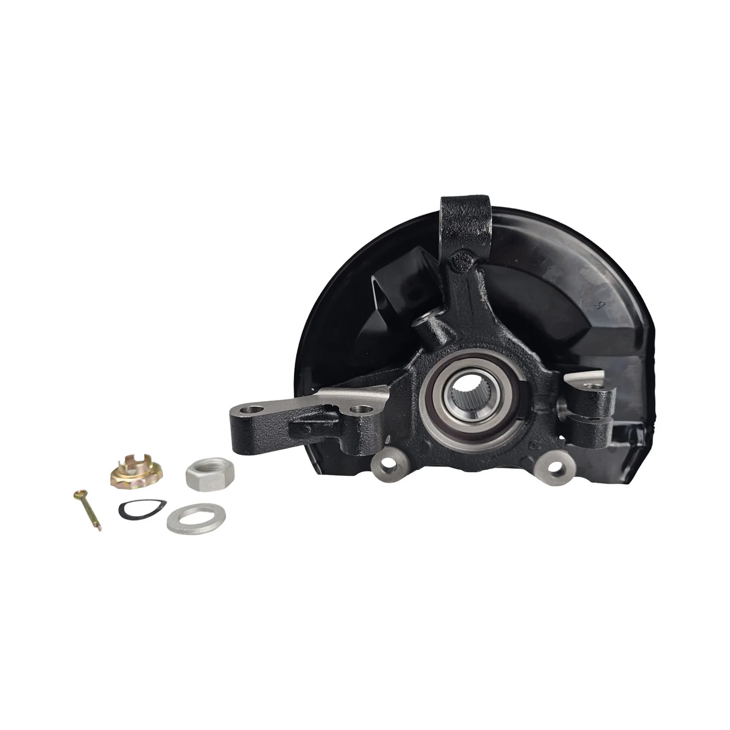 Right Front Wheel Bearing, Hub + Knuckle for Jeep Compass MK, Jeep Patriot MK, Dodge Caliber PM - Image 3