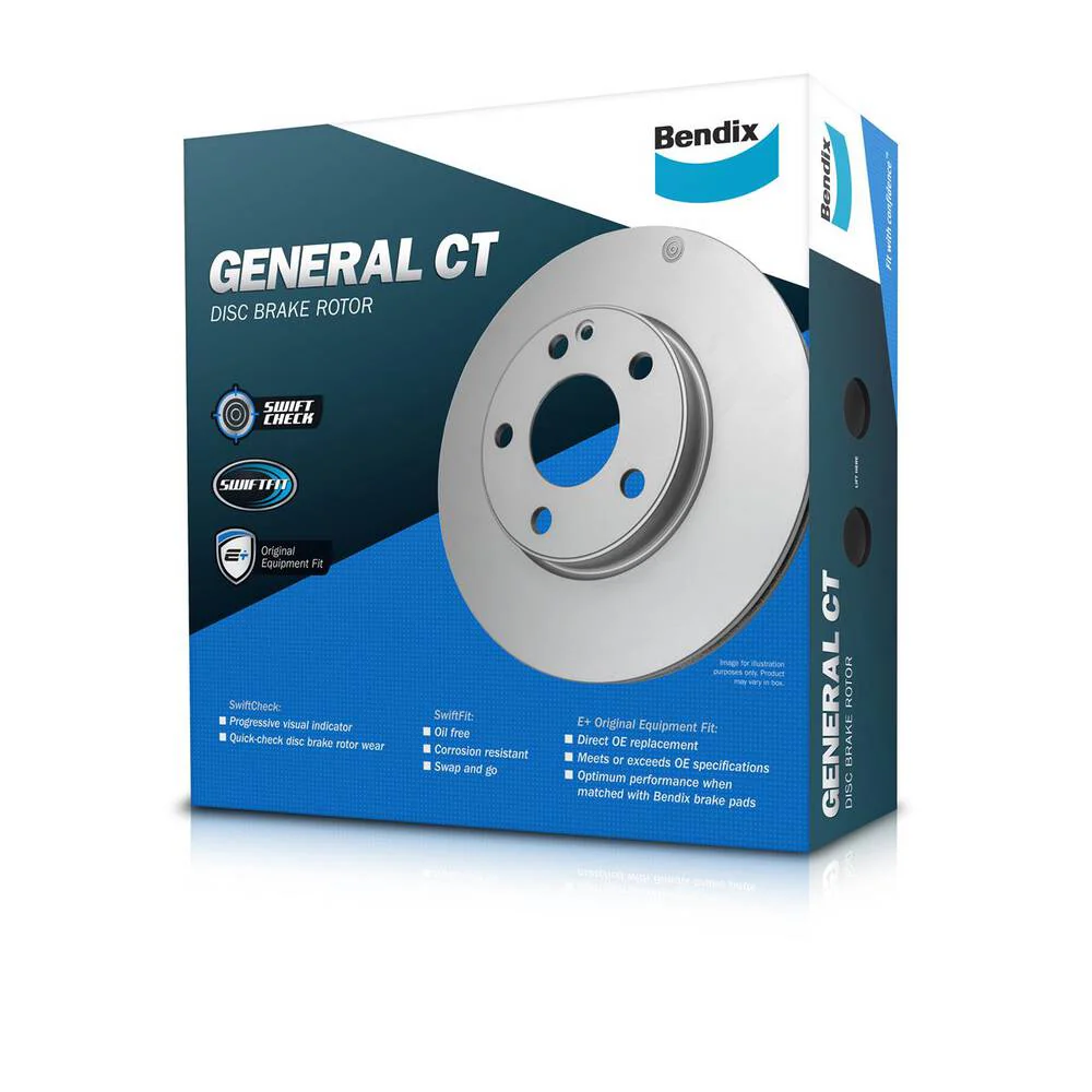 Bendix Front Brake Rotor for Mazda Mazda2 DJ, DL, MX5 ND