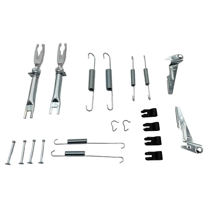 Rear Brake Shoes Adjuster + Parts Kit for Toyota Hilux GUN126 KUN26 GGN125 GGN25 KUN25