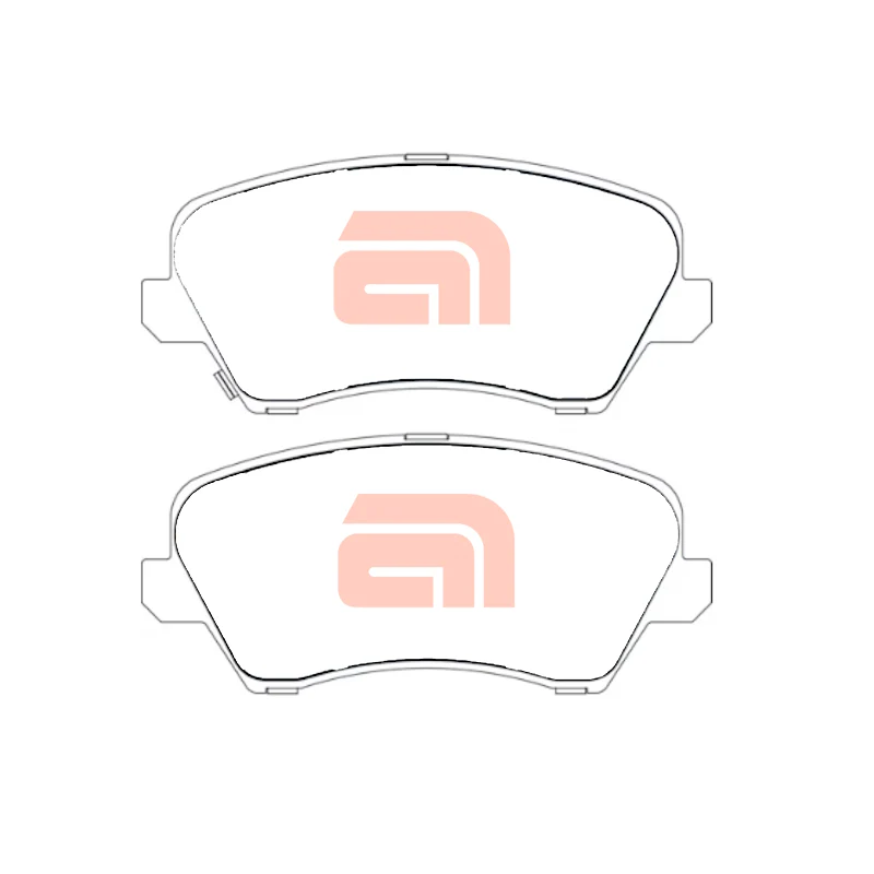 Front Disc Brake Pads Set for Hyundai Veloster FS, Elantra MD, i30 GD, Kia Cerato YD - Image 2
