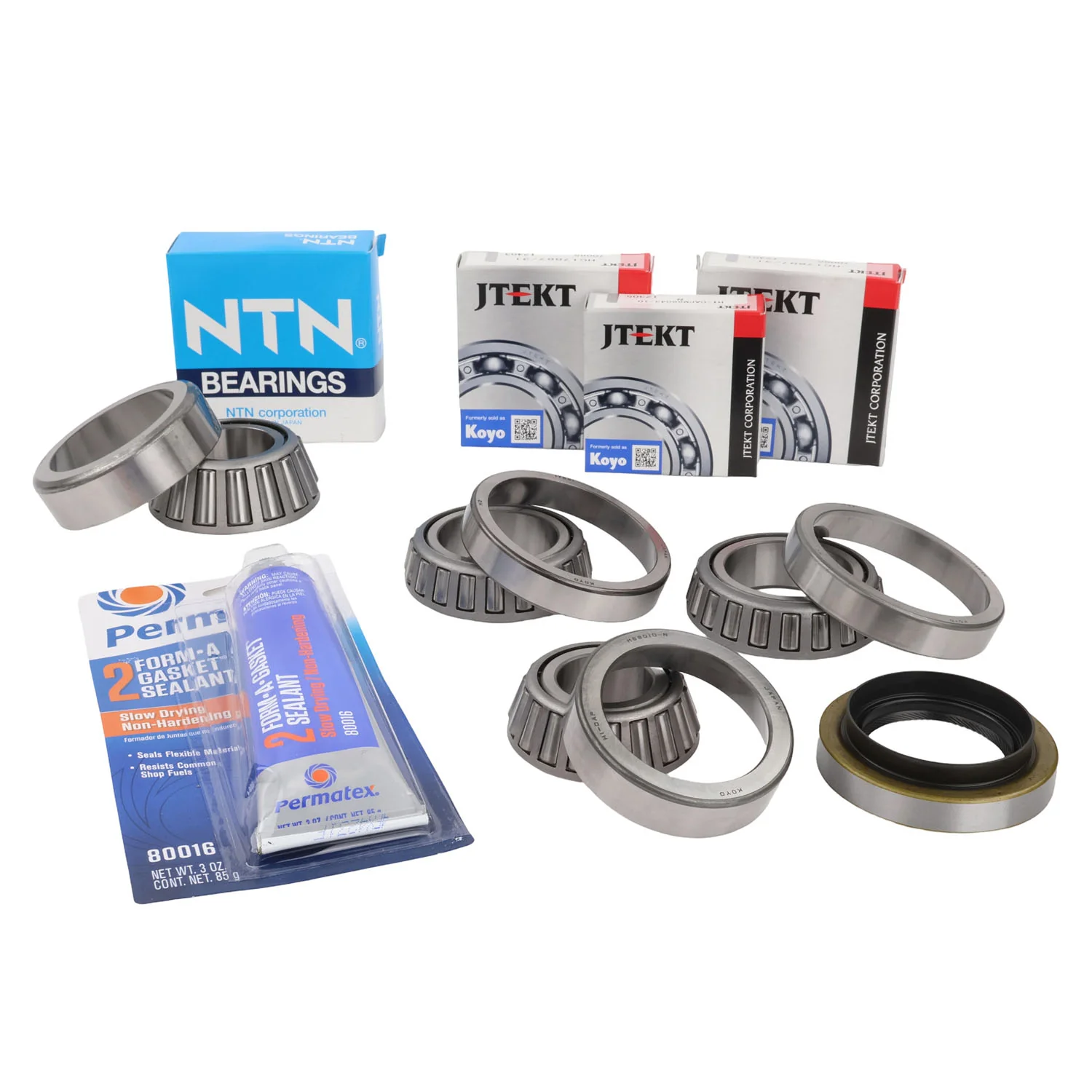 Rear Differential Rebuild Kit for Mitsubishi Pajero NG NJ NK NL Triton MK MN