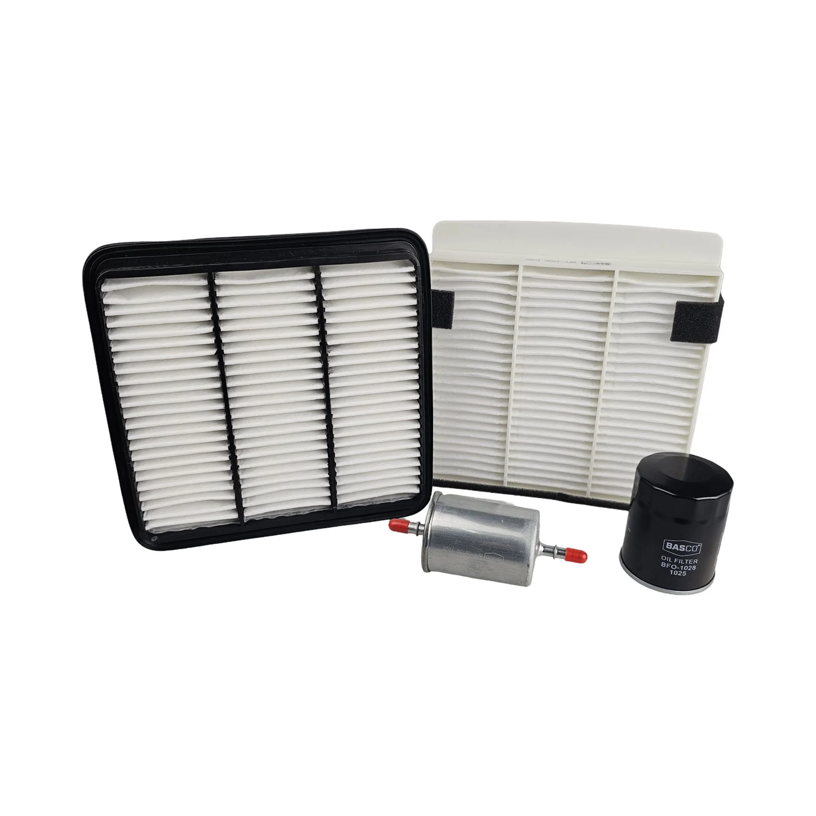 Oil Air Fuel Cabin Filter Kit for Mitsubishi Triton ML MN 2.4L 4G64 Petrol - Image 2