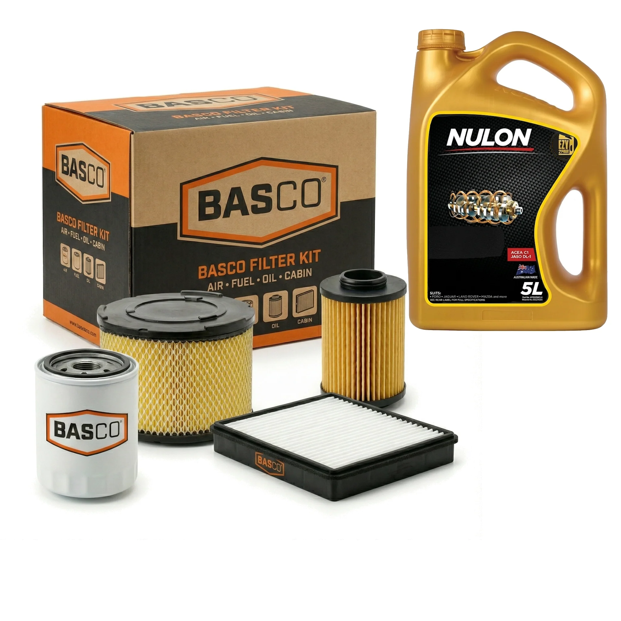 Oil(diff.) Air Cabin Filter kit+Oil for Holden Cruze JH F18D4 Trax TJ B14NET