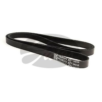 Gates 7PK3105 Belt for Ford Ranger PX1, PX2, PX3 P5AT, Mazda BT50 UP, UR P5AT 3.2L - Image 2