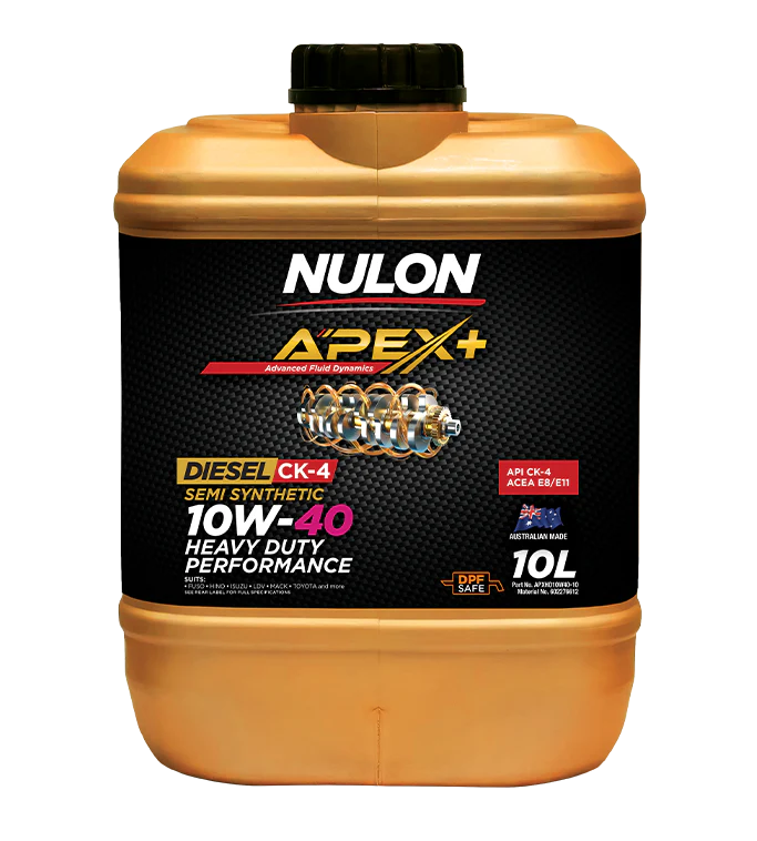 Nulon APEX+ 10W-40 HEAVY DUTY PERFORMANCE 10 Litres - APXHD10W40-10