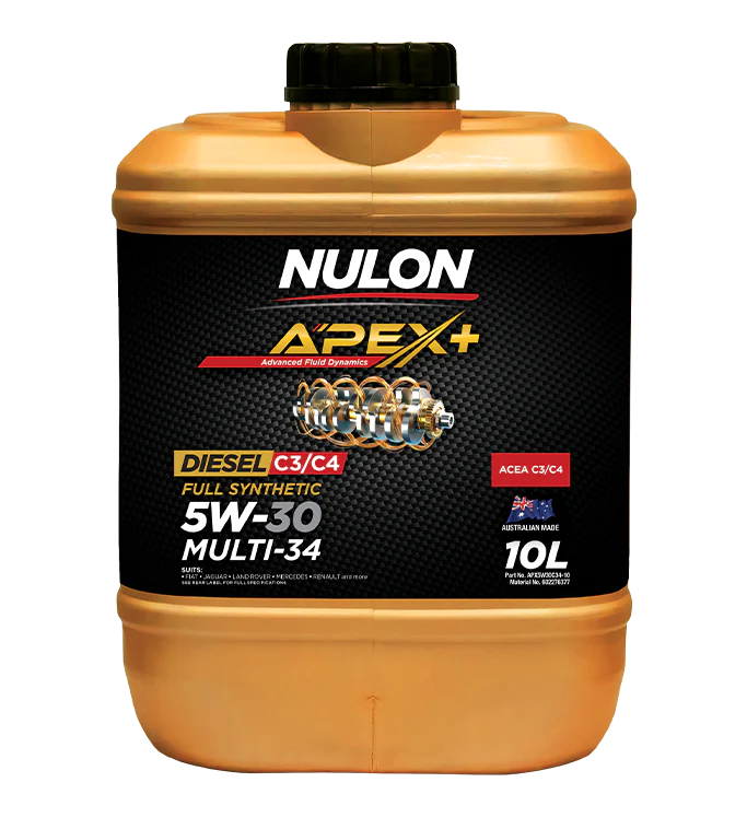 Nulon APEX+ 5W-30 MULTI-34 10 Litres - APX5W30C34-10