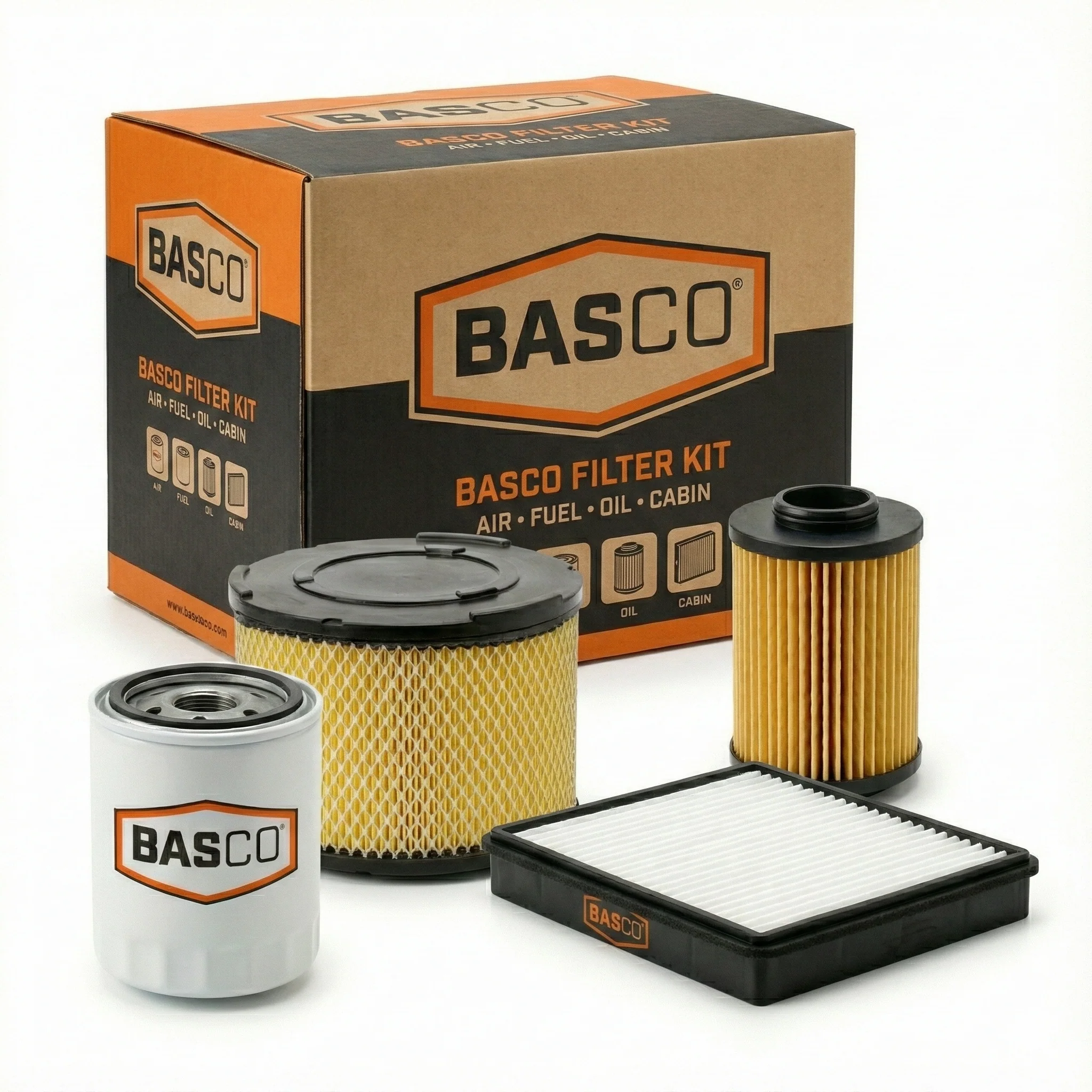 Oil Air Fuel Filter kit for Toyota LandCruiser HJ47/60/61/75 4.0 Diesel 2H 12HT