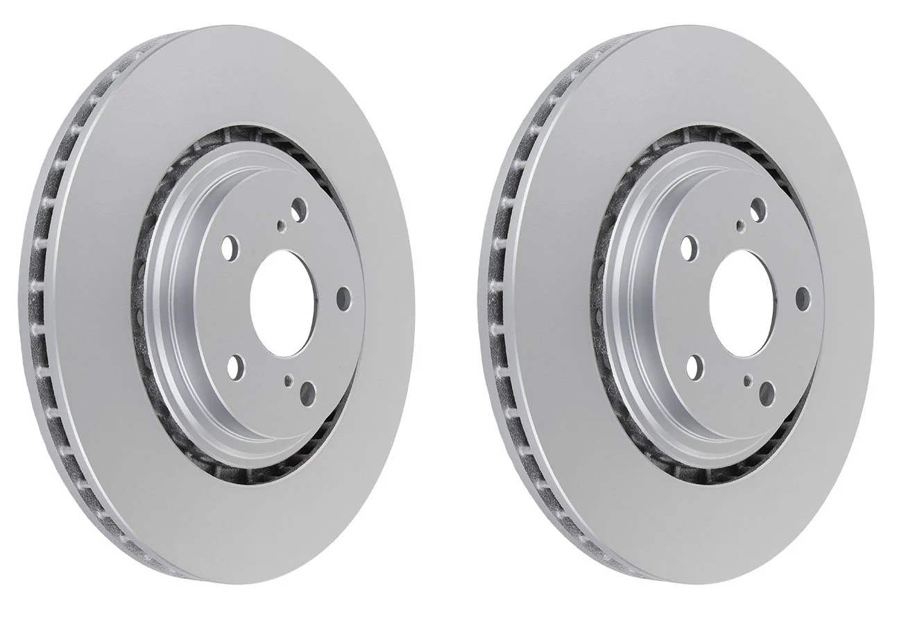 Pair Front Brake Disc Rotor for Lexus NX200t NX300 RX350 AGZ10 AGZ15 GGL10 GGL15
