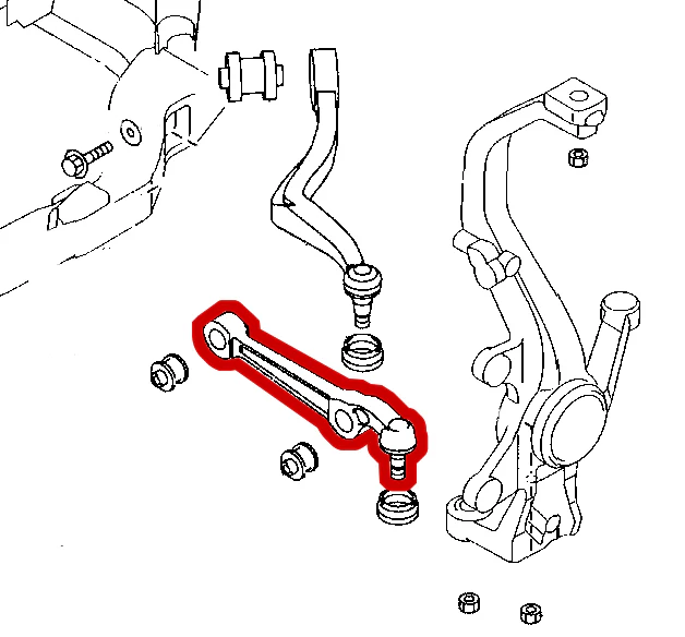 PAIR Front Lower Control Arm for Mazda 6 Mazda6 GG GY 2.3L 2.0L 2002-2008 - Image 2