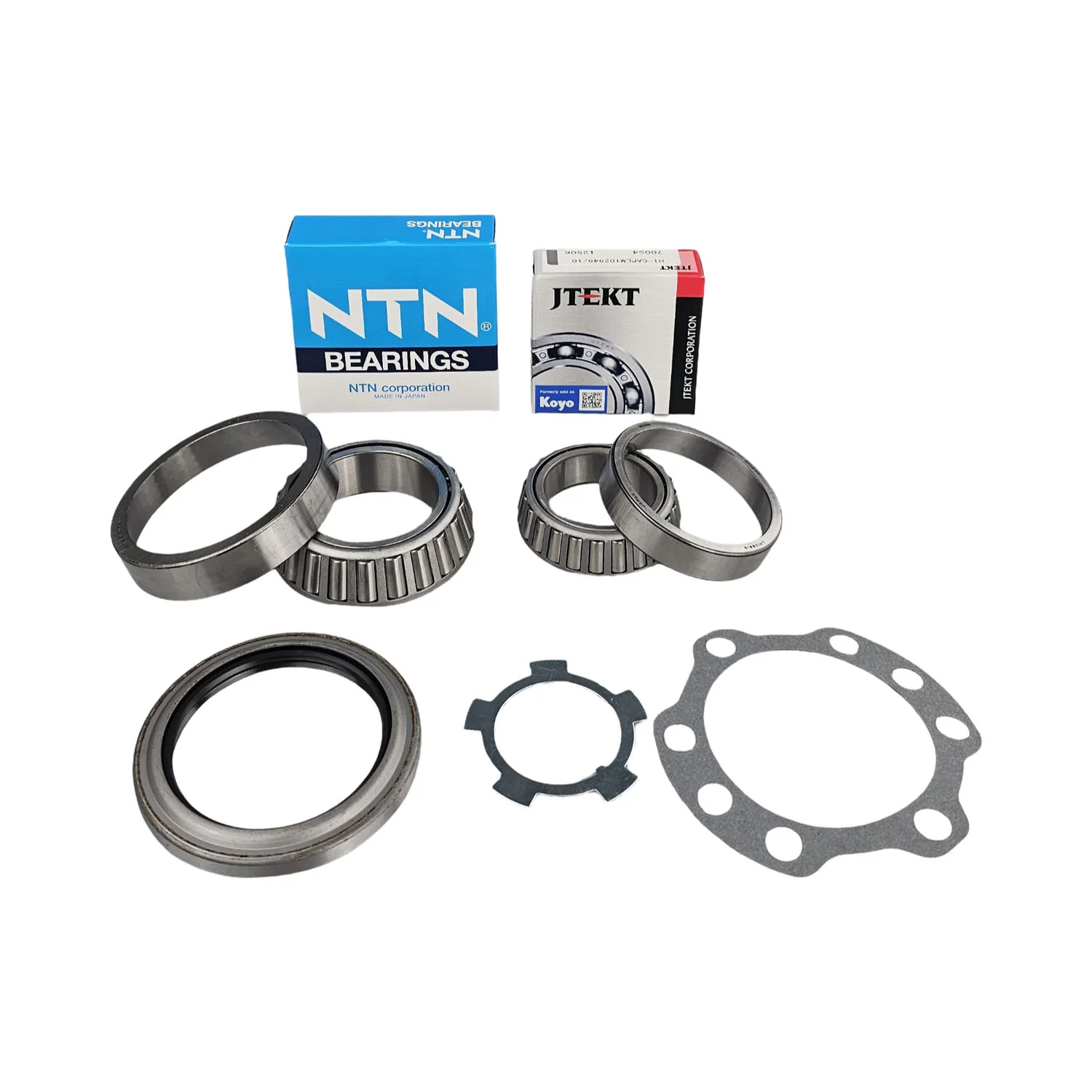 OEM Front Wheel Bearing Kit for Toyota Landcruiser UZJ100 HDJ100 with IFS, Lexus LX470 UZJ100 4WD